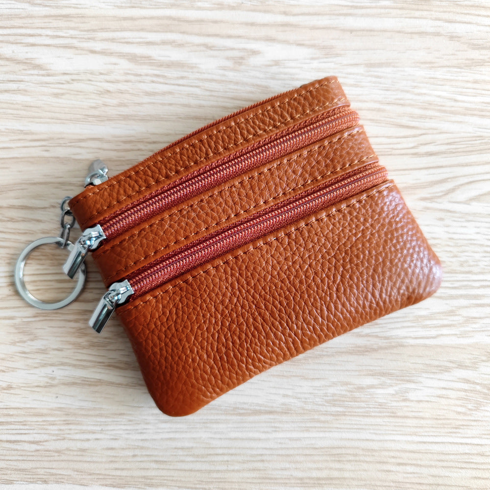 Women's Genuine Leather Business Short For Card Holder