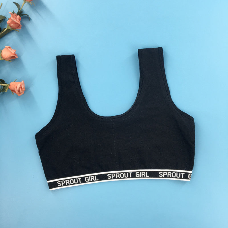 Side Work Back Fashion Teenage Puberty Underwear 2 Without Tanks Camis