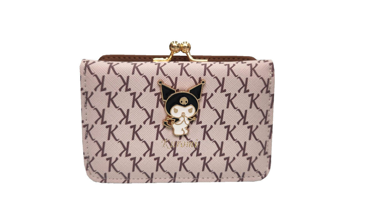 Women's Korean Style Fashion Short Hardware Clow Ladies Wallet