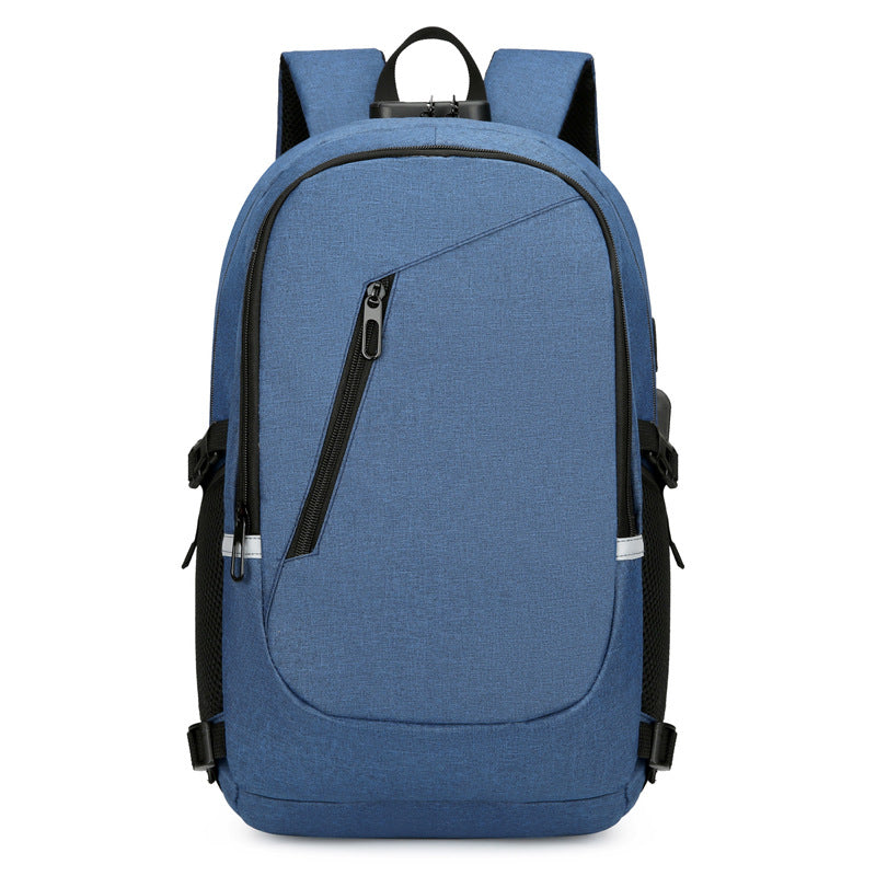 Men's Computer Business Charging Man Pair Backpacks
