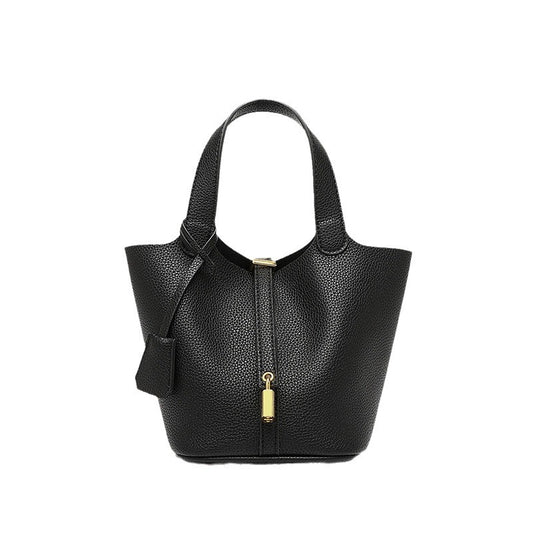 Women's Vegetable Basket Soft Leather Large Capacity Handbags