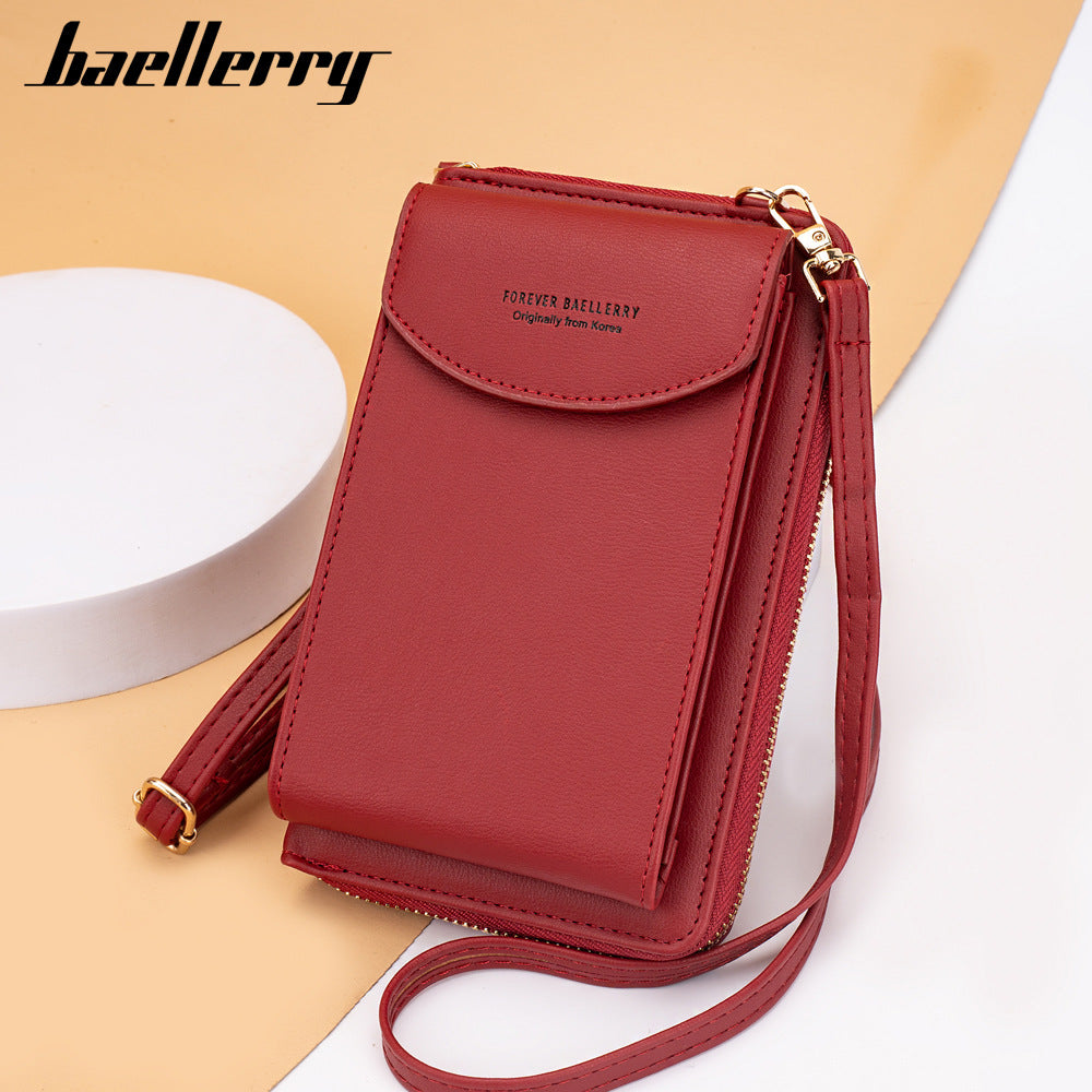 New Women's Mobile Korean Style Short Ladies Wallet