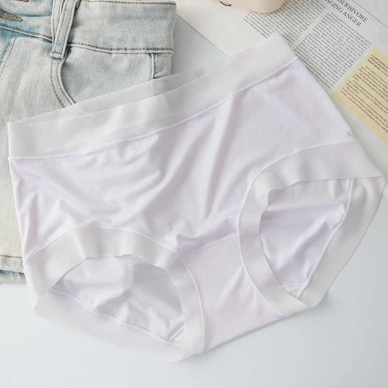 Women's Soft Underwear Mulberry Silk Antibacterial Crotch Panties