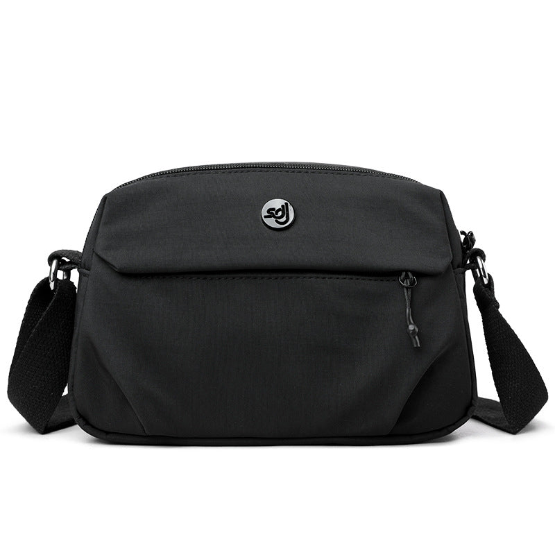 Versatile Women's Lightweight Nylon Waterproof Leisure Women's Messenger Bag