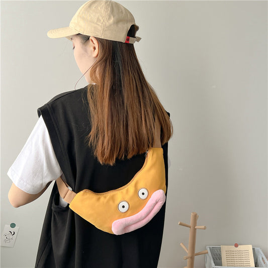 Fashion Embroidery Thread Funny Western Style Shoulder Bags