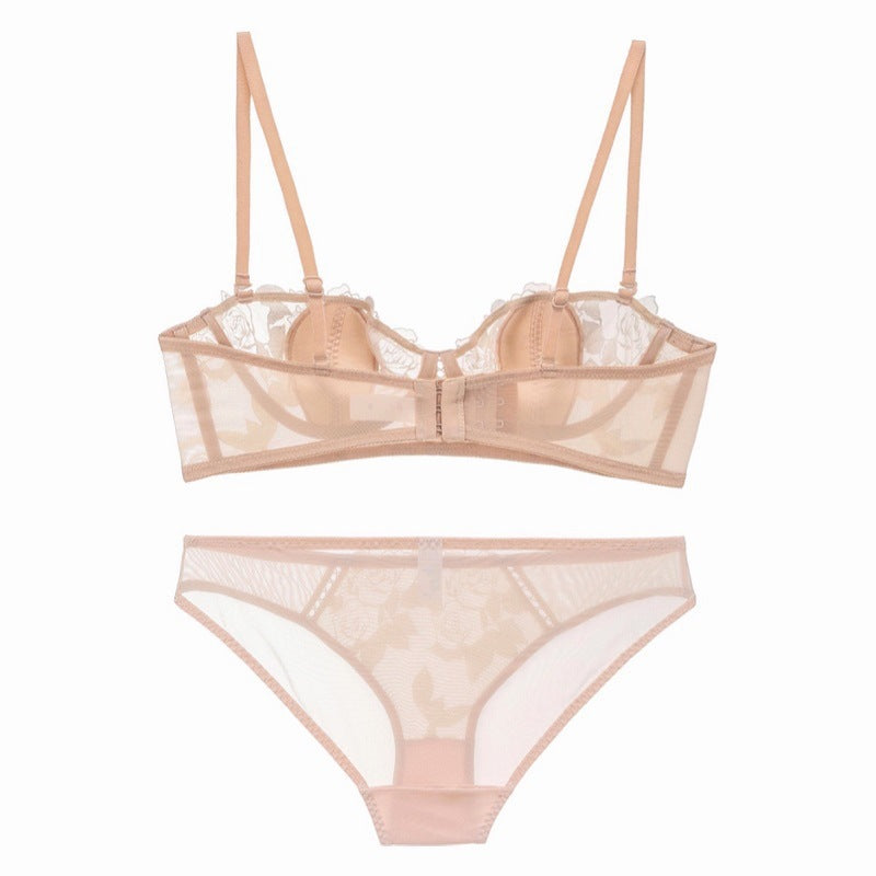 Lady Large Boob Concealing Soft Steel Lingerie Sets