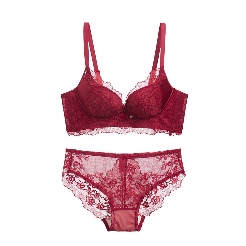 Women's Underwear Gather Comfortably Big Without Steel Ring Bras
