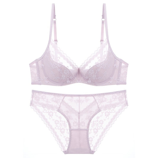 Women's Style Underwear Big Chest Small Soft Lingerie Sets