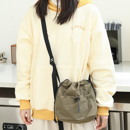 Women's Korean Style Leisure Artistic Canvas Fashion Crossbody Bags
