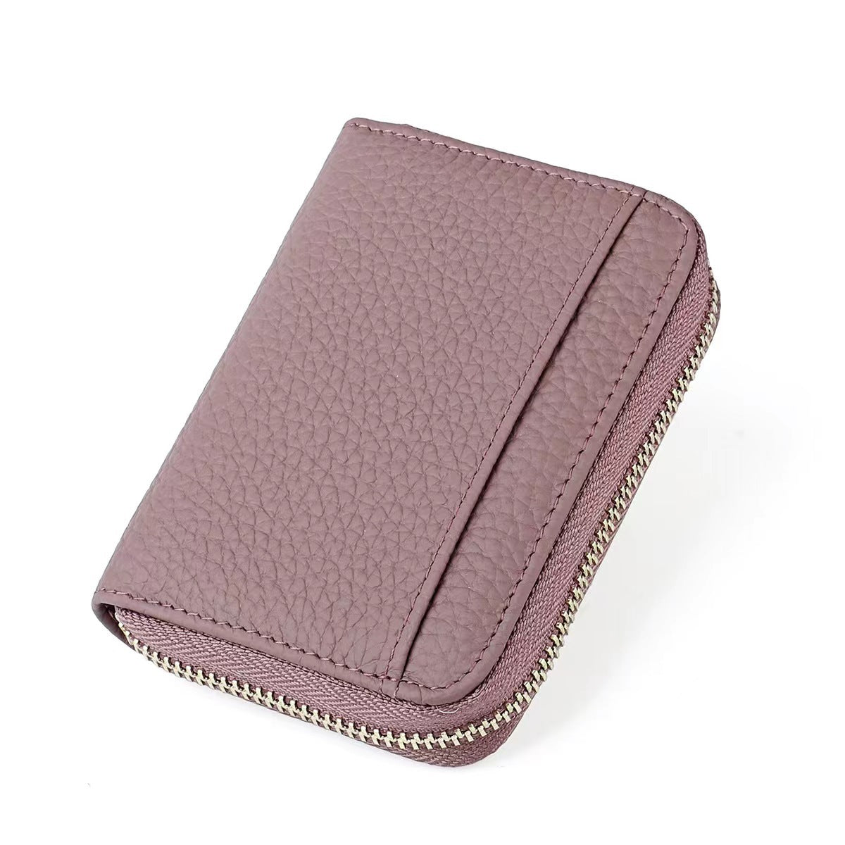 Women's & Men's & Leather High Sense Cowhide Organ Card Holder