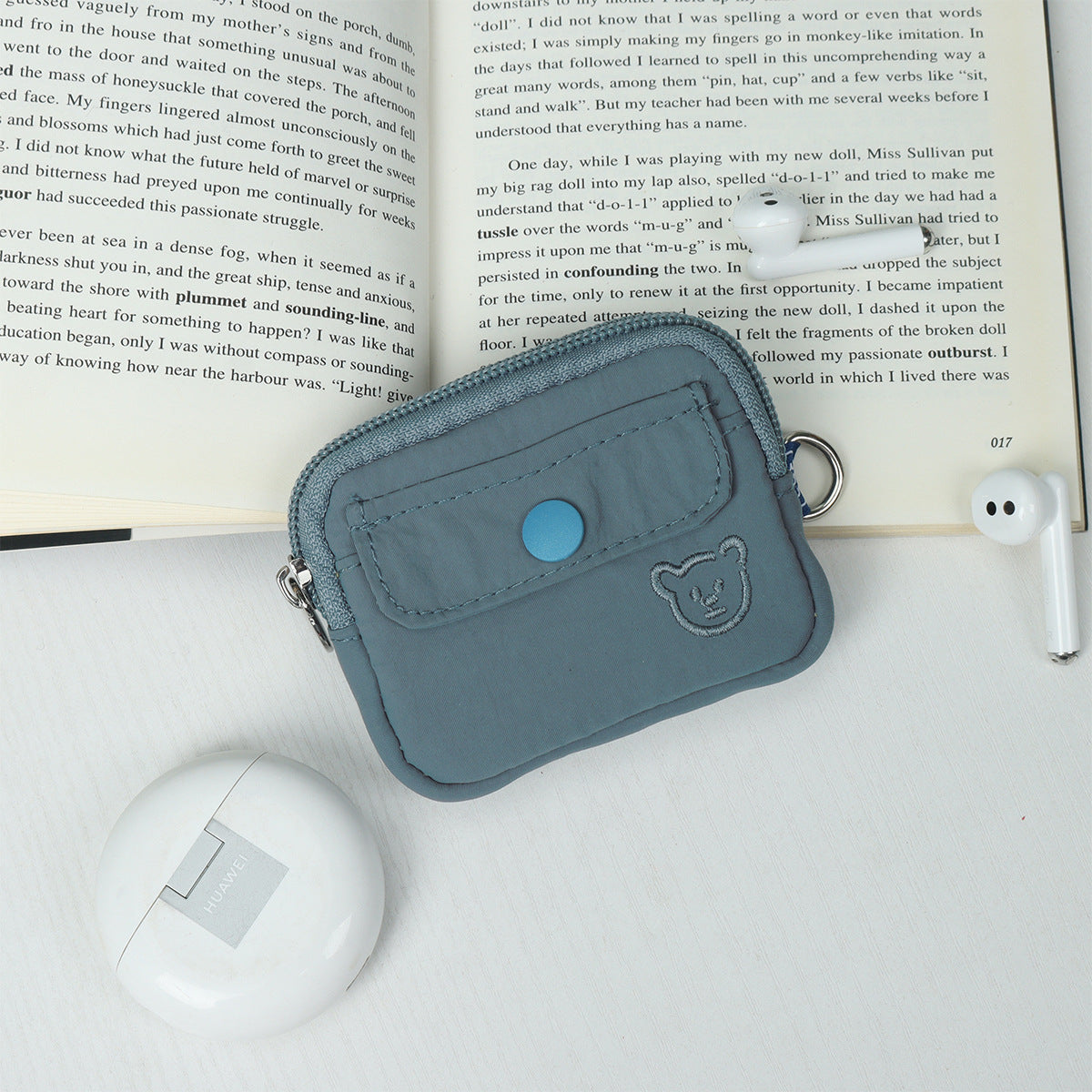 Women's Applicable Bank Earphone Change Protective Cover Ladies Wallet