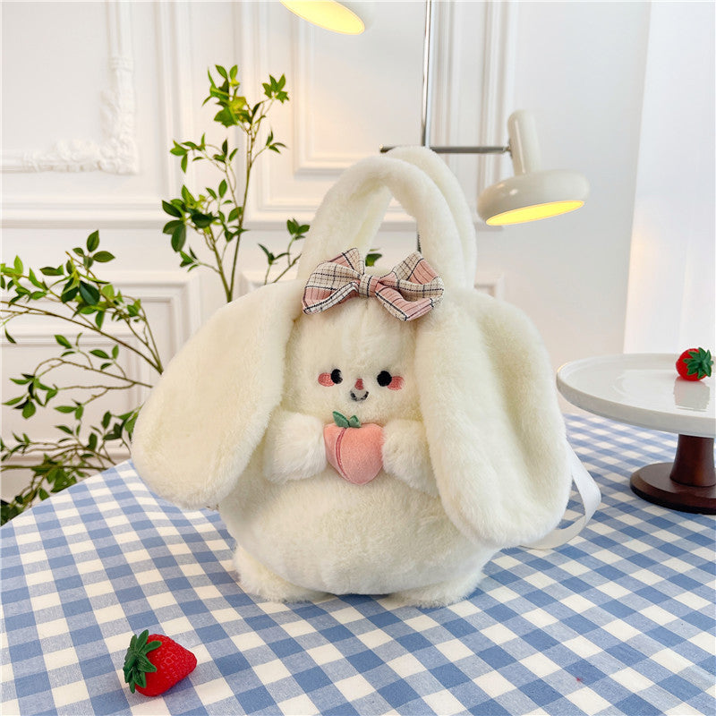 Heart Fur Female Storage Change Prize Crossbody Bags