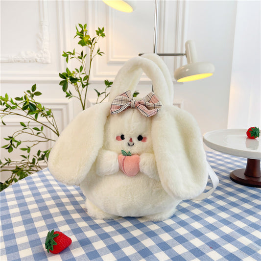 Heart Fur Female Storage Change Prize Crossbody Bags