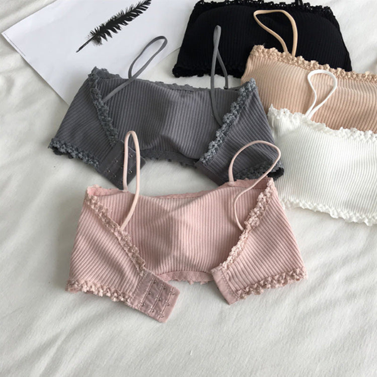 Youth Development Period Underwear Lace Thread Tanks Camis