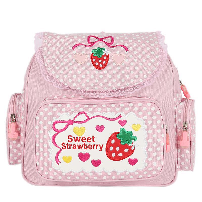 Style Soft Sweet Lady Cute Embroidered Backpacks