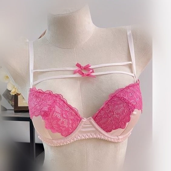 Chest Pad Soft Steel Ring Lace Lingerie Sets
