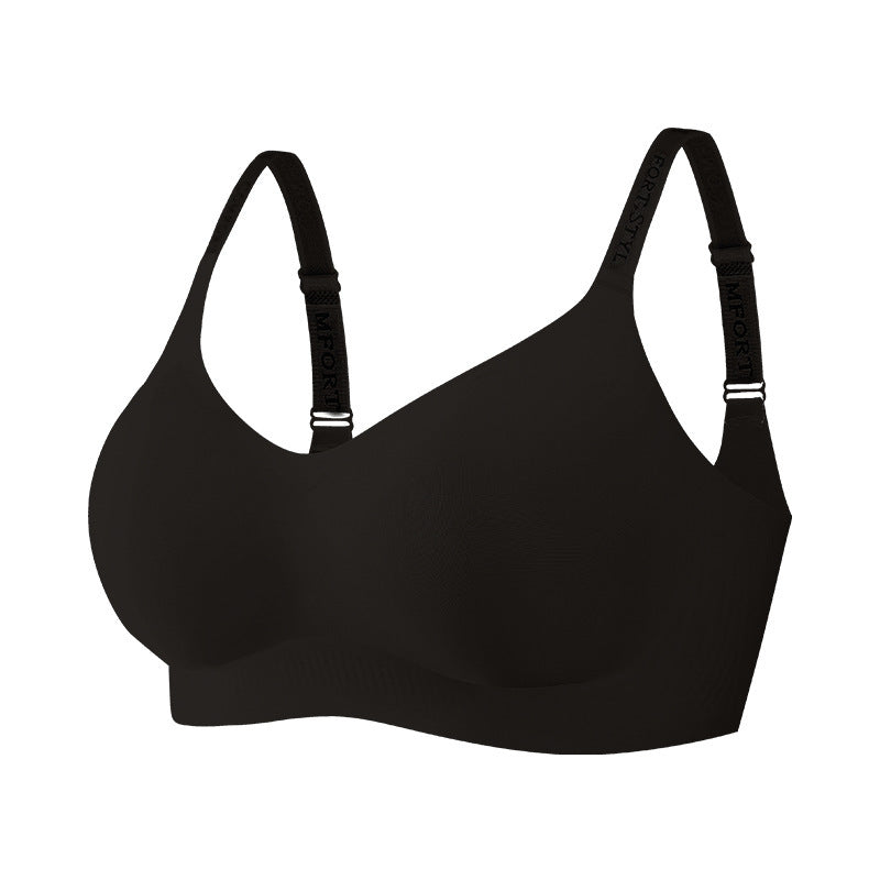 Women's Strap Underwear Traceless Ventilation Small Chest Everyday Bras