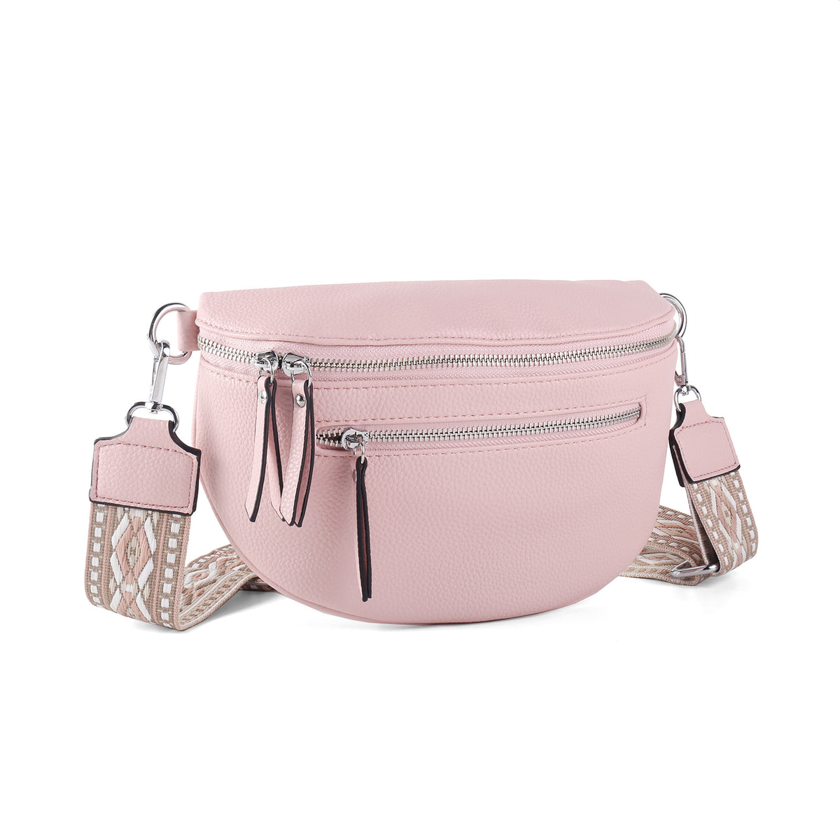 Women's Trendy Large Capacity Zipper Compartment Fashion Nation Pattern High-grade Bags