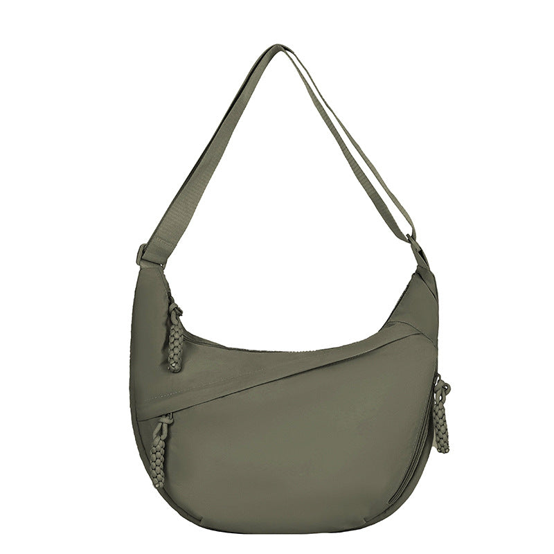 Fashion Cloth Lightweight Commuter Large Capacity Female Class Women's Messenger Bag