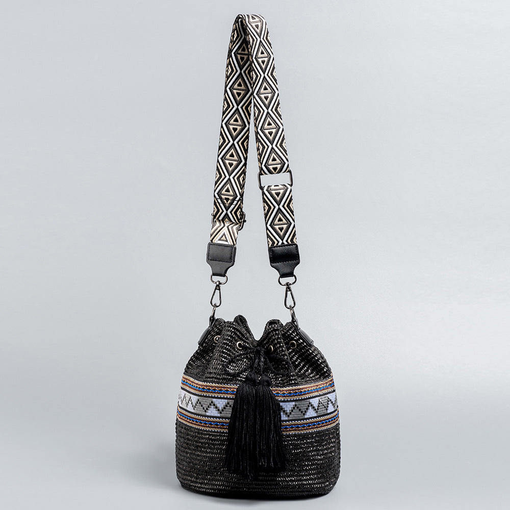Women's Holiday Straw Beach High-grade Exquisite Seaside Shoulder Bags