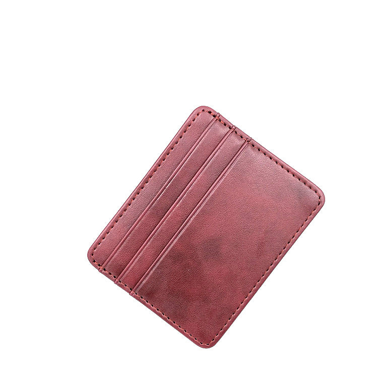 Beautiful Elegant Classy Leather Large Capacity Card Holder