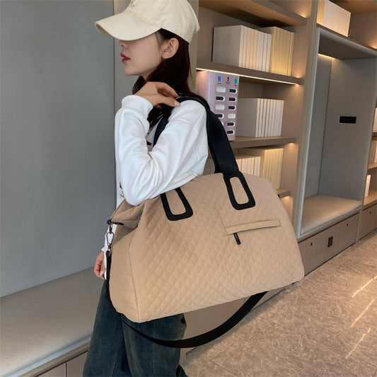 Women's Capacity Fashion Korean Style Short Business Travel Bags