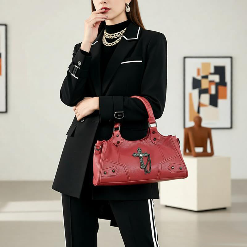 Women's Niche Motorcycle Hot Underarm High-grade Women's Shoulder Bag