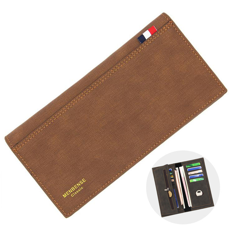 Men's Long Fashion Around Zipper Clutch Men's Wallet