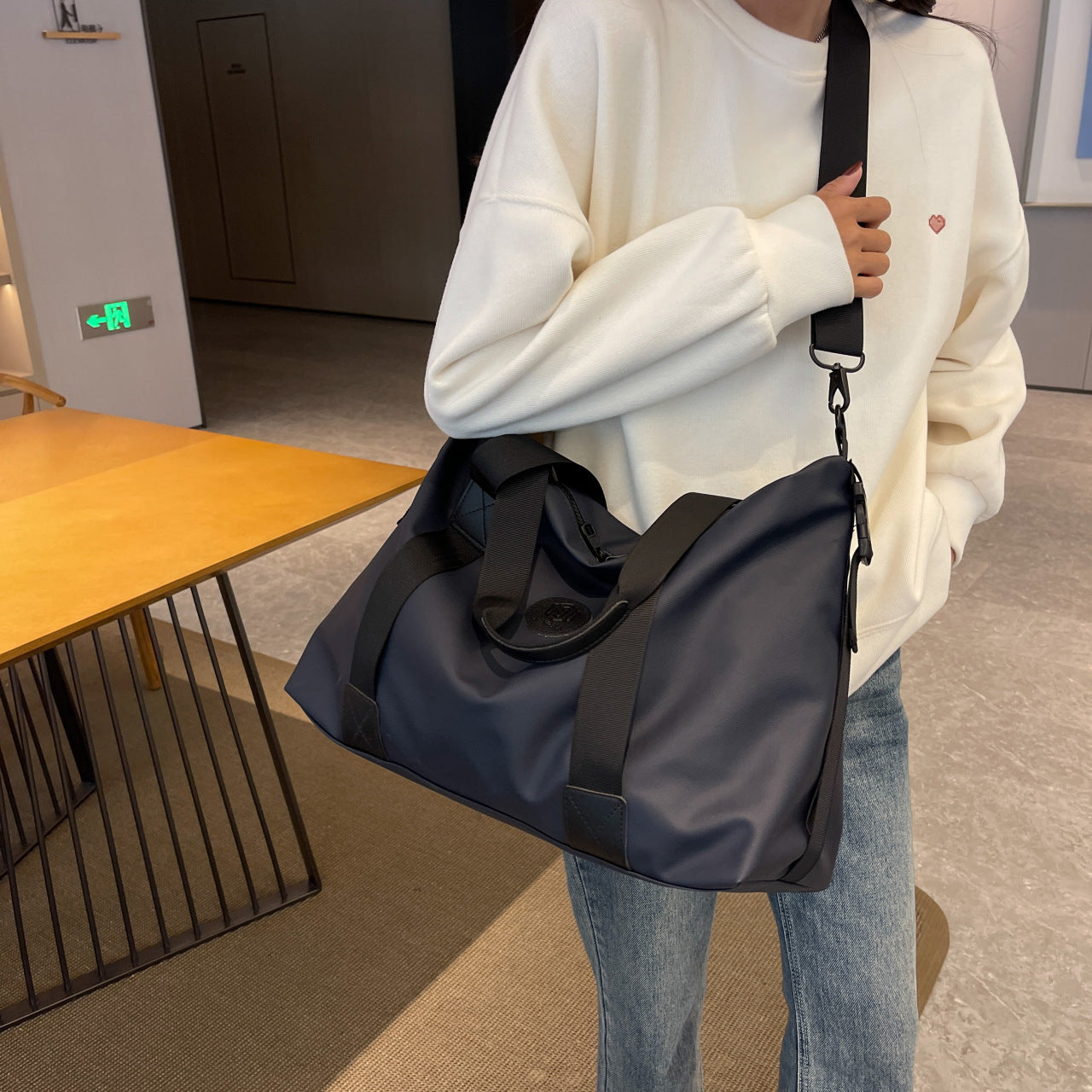 Women's & Men's & Large Capacity Oxford Cloth Storage Travel Bags