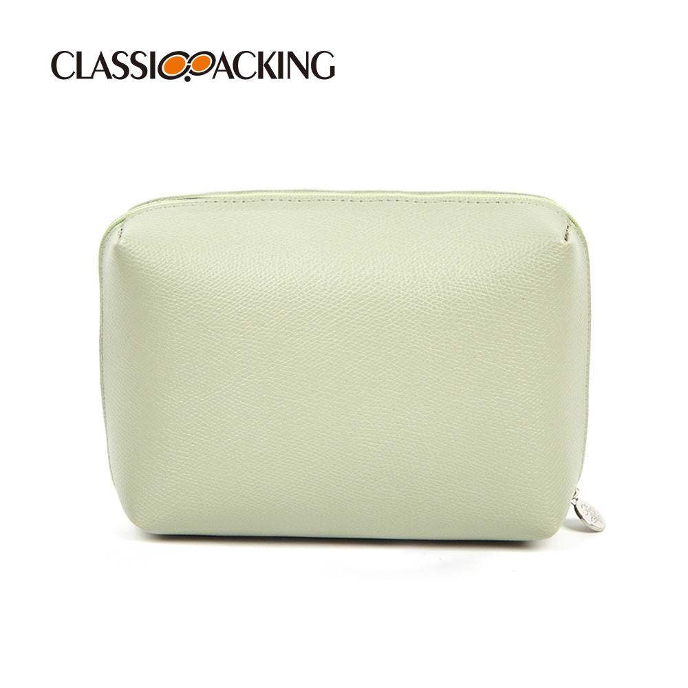 Light Color Hand-held Storage Waterproof Wash Can Be Makeup Bag