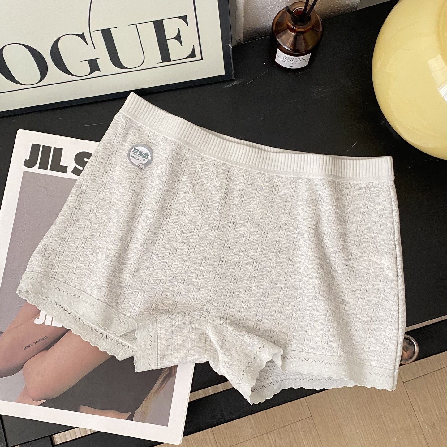 Briefs Floral Pure Cotton Antibacterial Crotch Panties