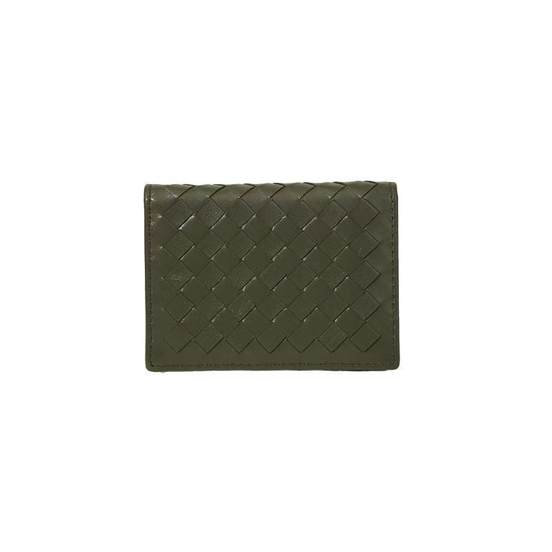 Men's Female Business Exquisite Portable Woven Card Holder