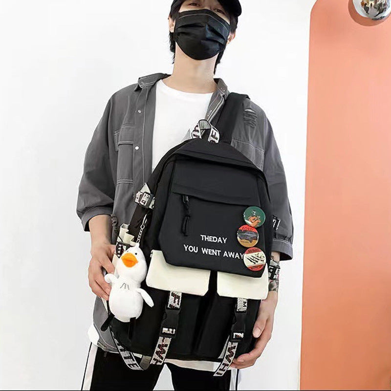 Women's & Men's & Good-looking Korean Style College Junior Fashion Backpacks