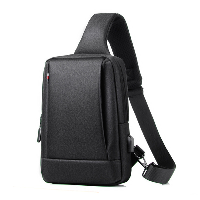 Men's Korean Style Leisure Business Printable Men's Chest Bags