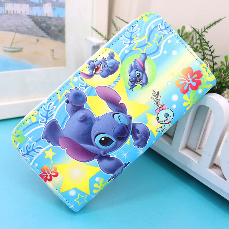 Men's Novelty Trend Multiple Slots Large Capacity Cartoon Men's Wallets