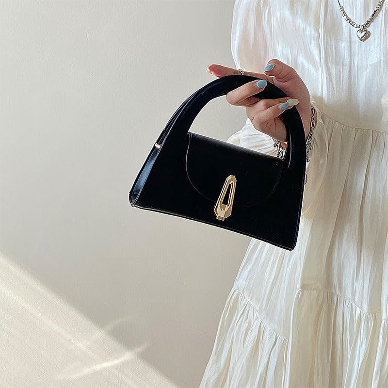 Women's High-grade Retro Latch Korean Temperament Wild Handbags