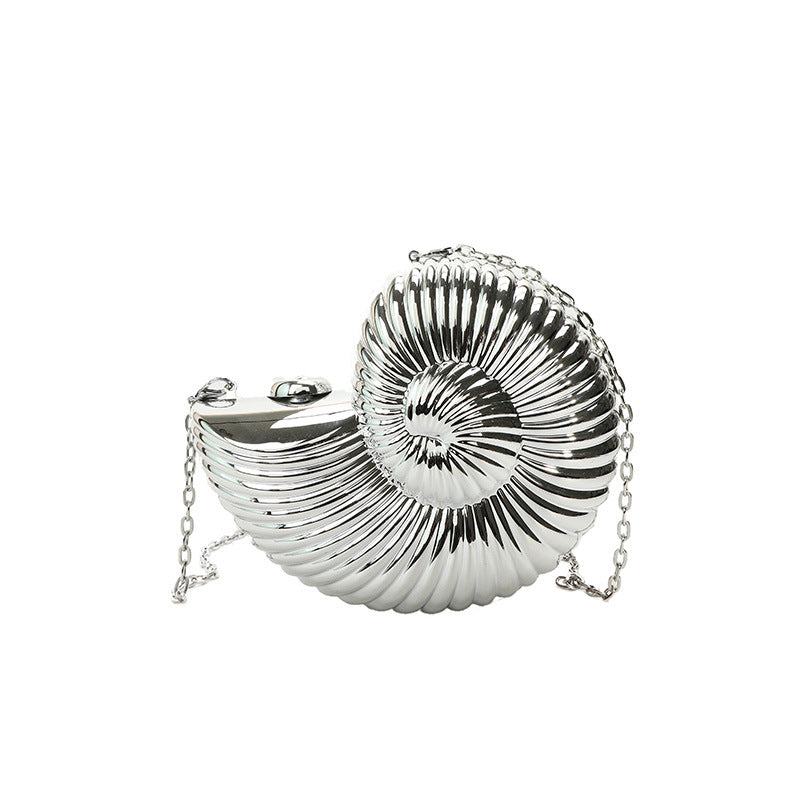 Women's Good-looking Personality Conch Female Acrylic Chain Beach Shoulder Bags