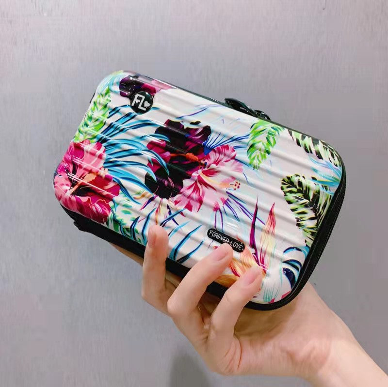 Hard Portable Mini Korean Style Washing Makeup Cosmetic Bags