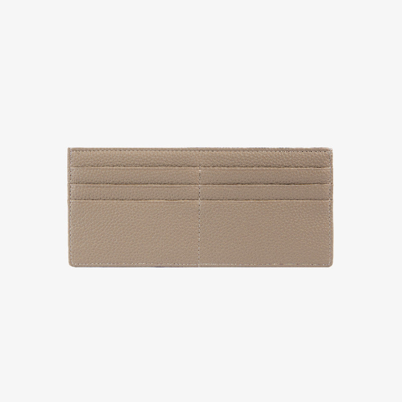 Authentic Leather Tactile Feel Multiple Slots Card Holder