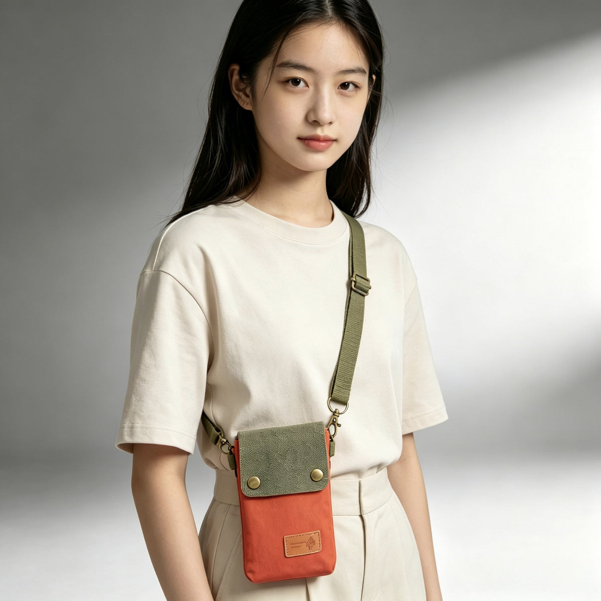 Women's Horse Solid Color Canvas Simple Fabric Lightweight Bags