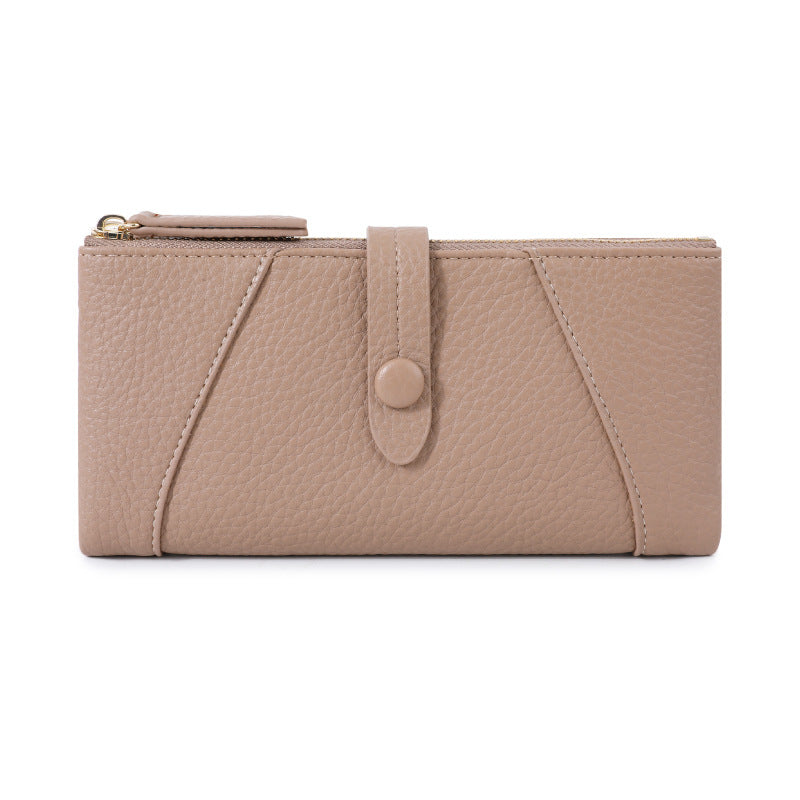 Women's Long Super Soft Flip Multiple Slots High Sense Ladies Wallet