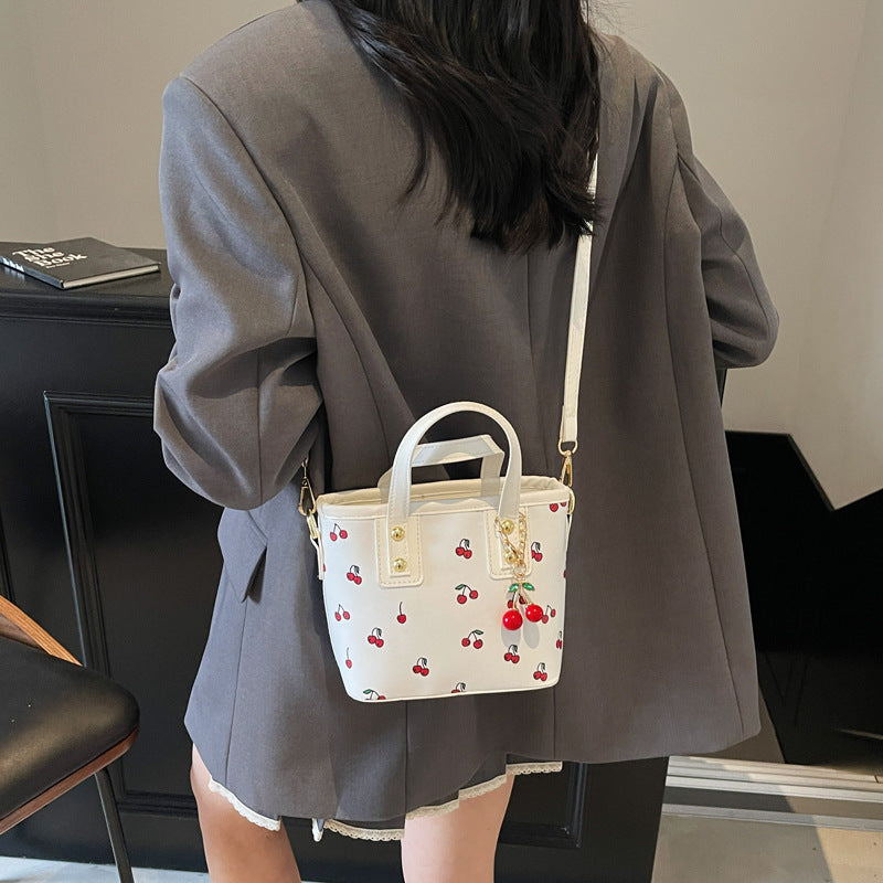 Women's Style Summer Cherry Fashion Large Capacity Bags