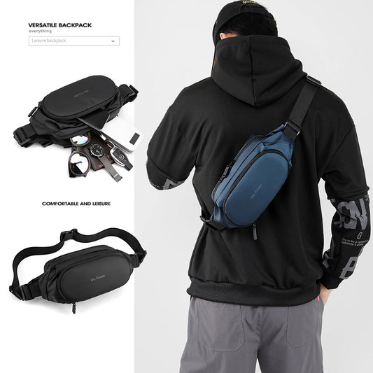 Men's Korean Style Simple Waterproof Function Cell Bags