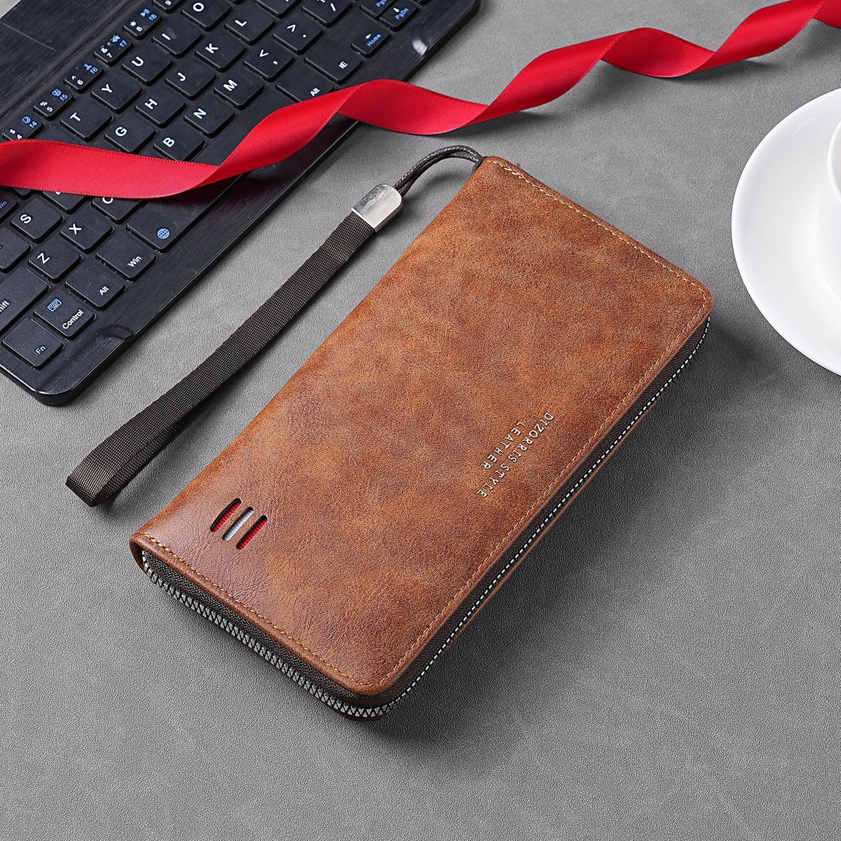 Casual Men's Multiple Slots Long Mobile Men's Wallet