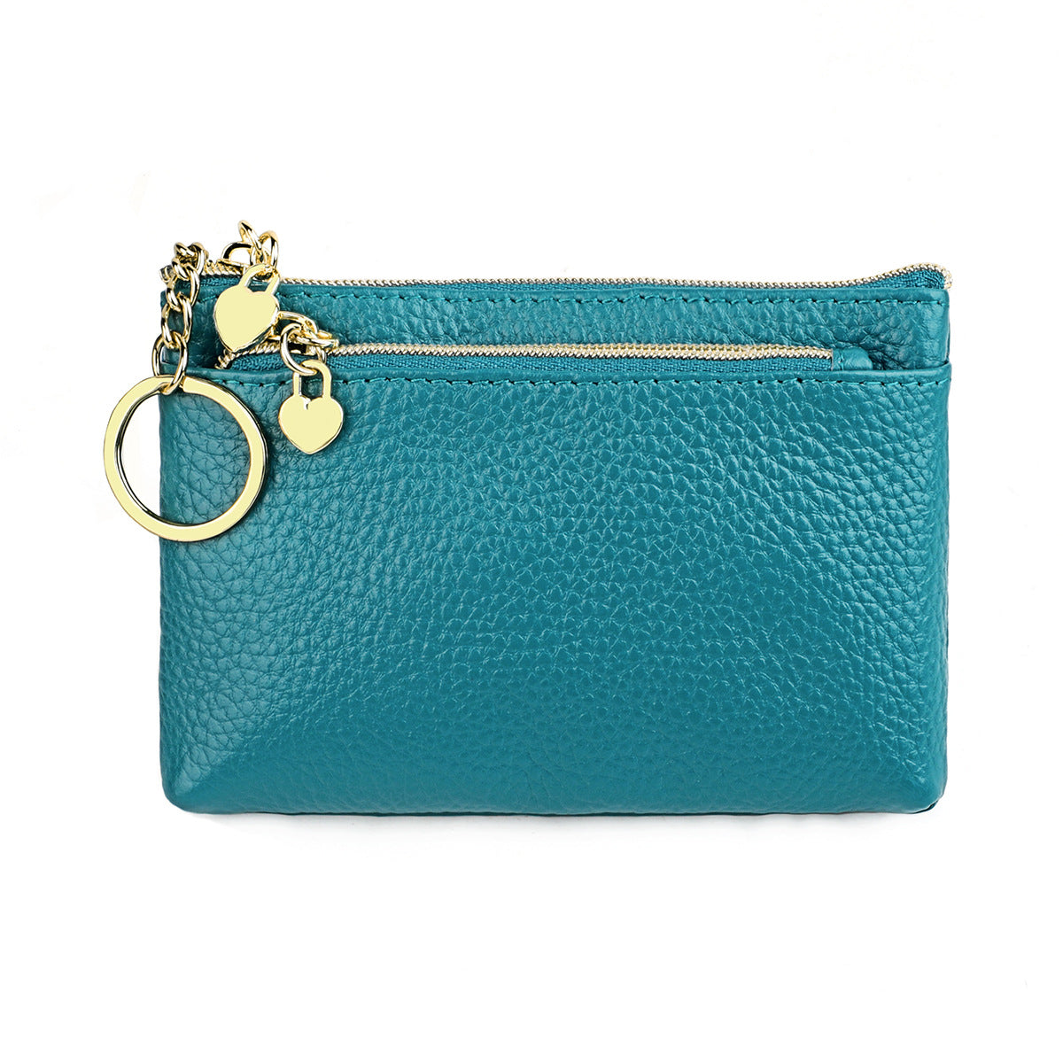 Women's Slouchy Leather Car Multifunctional Compact Coin Purses