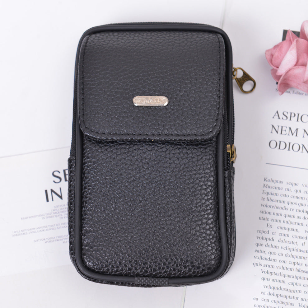 People Wear Horizontal Vertical Zipper Mobile Construction Phone Bags