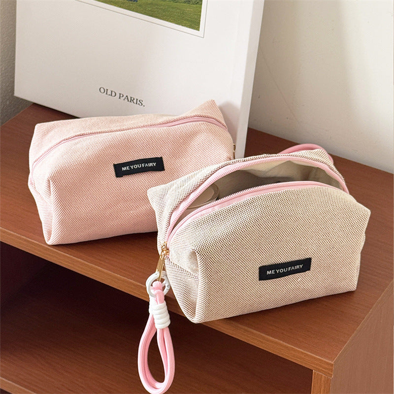 Women's Large Capacity Minimalist Stationery Pencil Simple Portable Bags