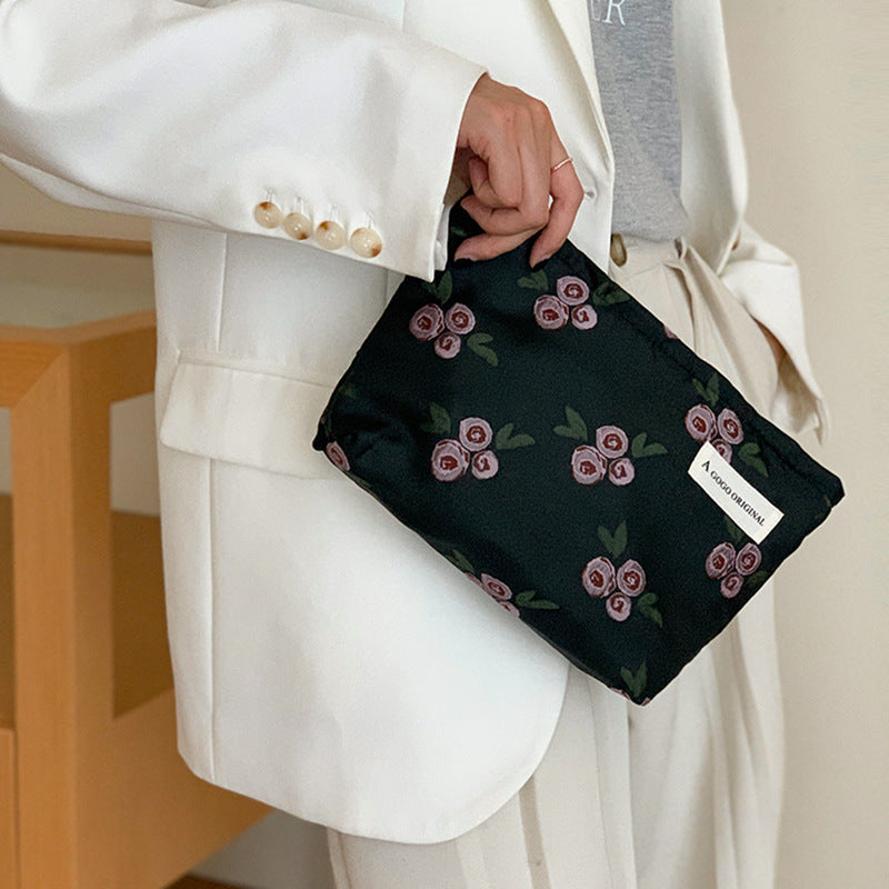 Women's Artistic Portable Clutch Out Wash Liner Bags
