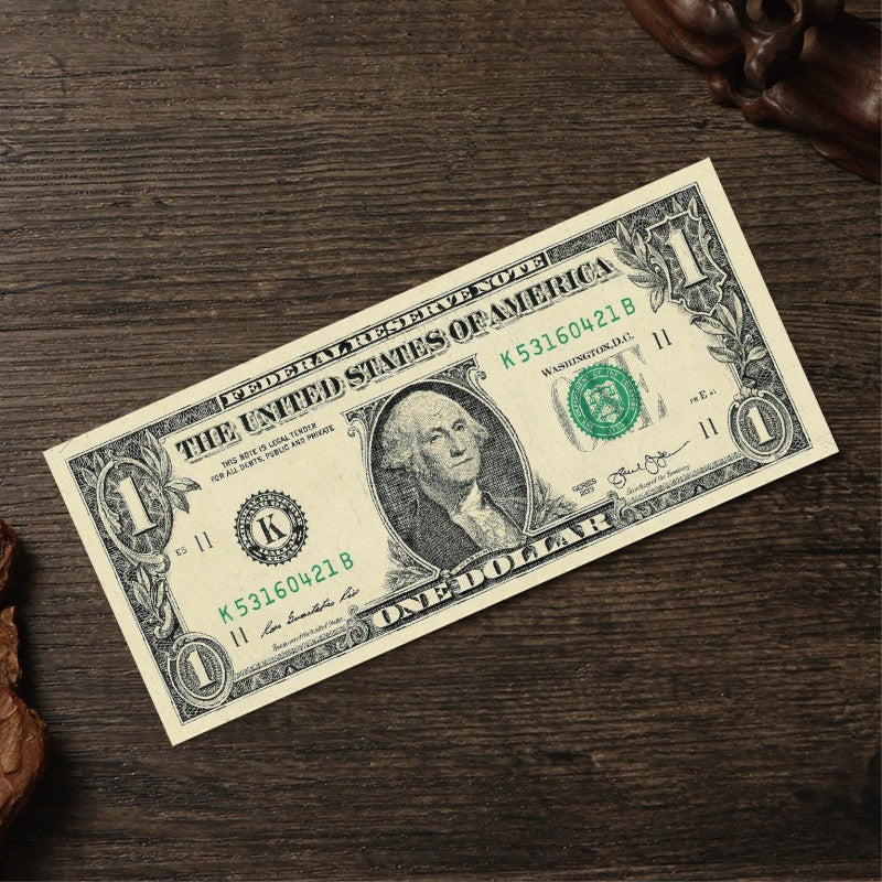 Men's Creative Dollar Printing Various Countries Pattern Men's Wallet