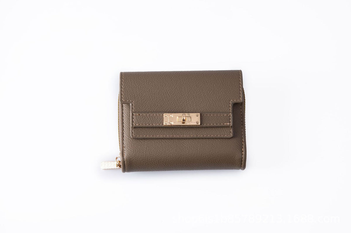 Graceful Women's Sense Short Folding Clutch Ladies Wallet